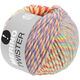 Lana Grossa MERINO TWISTER | 10-vit/gammalrosa/mint/ljus blå/rosa