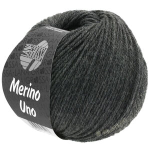 Lana Grossa MERINO UNO | 11-mörk grå