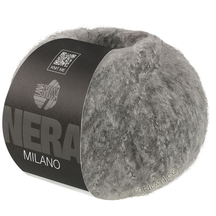 Lana Grossa MILANO (Nera) | 01-grå melerad