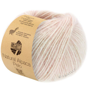 Lana Grossa NATURAL ALPACA Pelo | 011-mjuk rosa melerad