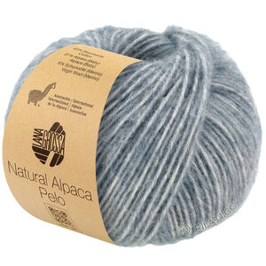 Lana Grossa NATURAL ALPACA Pelo | 017-gråblå melerad