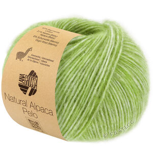 Lana Grossa NATURAL ALPACA Pelo | 033-majgrön melerad