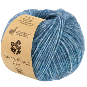 Lana Grossa NATURAL ALPACA Pelo | 035-mörk petrol melerad