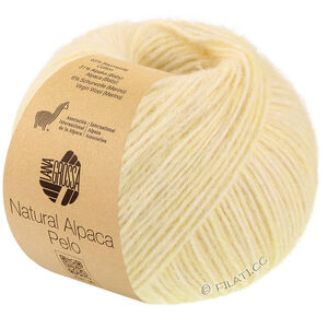 Lana Grossa NATURAL ALPACA Pelo | 039-vanilj melerad