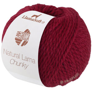 Lana Grossa NATURAL LAMA CHUNKY | 17-vinröd