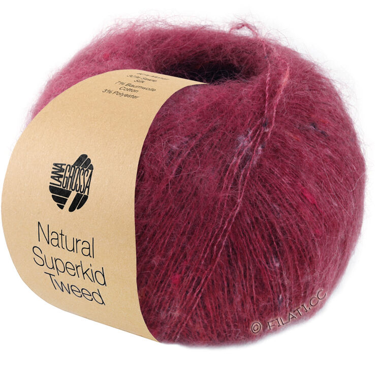 Lana Grossa NATURAL SUPERKID TWEED | 612-orientröd