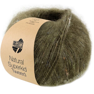 Lana Grossa NATURAL SUPERKID TWEED | 616-olivgrön