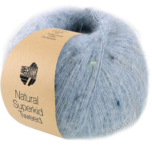 Lana Grossa NATURAL SUPERKID TWEED | 618-ljus blå