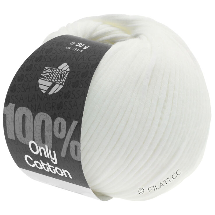 Lana Grossa ONLY COTTON | 01-vit