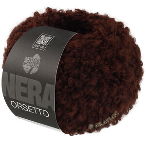 Lana Grossa ORSETTO (Nera) | 12-chokladbrun