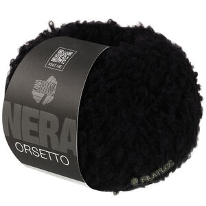 Lana Grossa ORSETTO (Nera) | 15-svart
