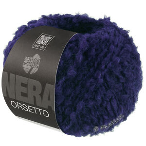Lana Grossa ORSETTO (Nera) | 21-mörk violett