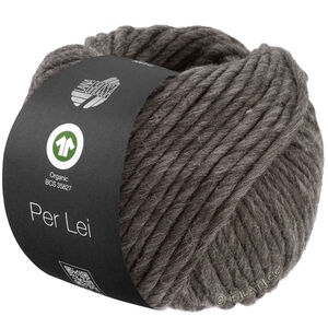 Lana Grossa PER LEI (GOTS) | 33-gråbrun