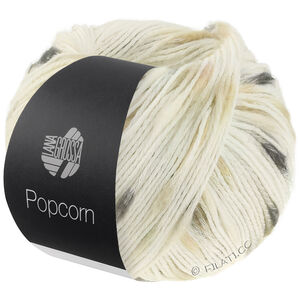 Lana Grossa POPCORN | 09-vit/beige/kamel/grå/antracit