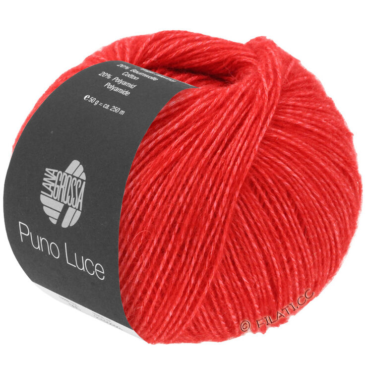 Lana Grossa PUNO LUCE | 12-röd
