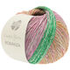 Lana Grossa ROMANZA (Linea Pura) | 02-pastellorange/pastelllila/jade/turkos/gråblå/gråröd