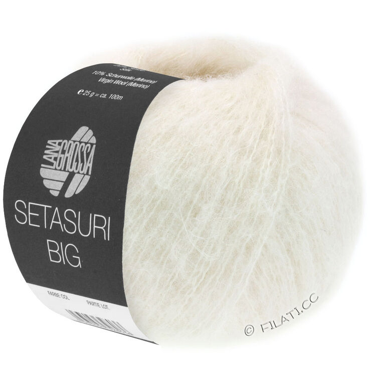 Lana Grossa SETASURI Big | 501-vit