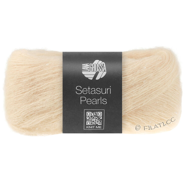 Lana Grossa SETASURI PEARLS | 201-ljus beige