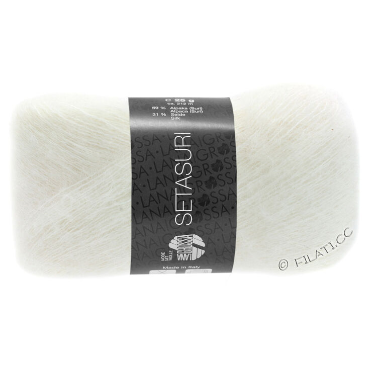 Lana Grossa SETASURI | 01-vit