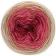 Lana Grossa SHADES OF MERINO COTTON | 407-burgund/ljus röd/gråbeige/taupe