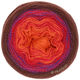 Lana Grossa SHADES OF MERINO COTTON | 411-orange/brandröd/cyklamen/björnbär