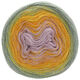 Lana Grossa SHADES OF MERINO COTTON | 615-gröngrå/gul/orange/syrenrosa