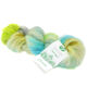 Lana Grossa SILKHAIR Hand-dyed | 607-ljus blå/vit/gulgrön/grå/turkos