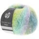 Lana Grossa SILKHAIR HAZE Print | 1207-mjuk syren/ljus turkos/citrusgul/petrol