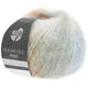 Lana Grossa SILKHAIR HAZE Print | 1209-silvergrå/ljus grå/ljus blå/chokladbrun