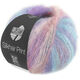 Lana Grossa SILKHAIR PRINT | 426-blåviolett/bär/gammalrosa/taupe/mörk turkos/mörk grå