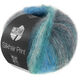Lana Grossa SILKHAIR PRINT | 437-antracit/turkosblå/petrol/vitgrå