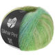 Lana Grossa SILKHAIR PRINT | 439-gulgrön/vitgrön/olivgrön/turkos