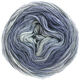 Lana Grossa SLOW WOOL LINO Dégradé | 205-ljus grå/musgrå/blågrå