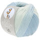 Lana Grossa SOFT COTTON Dégradé | 108-ecru/pastellblå/ljus blå