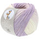 Lana Grossa SOFT COTTON Dégradé | 117-ecru/mjuk lila/syren