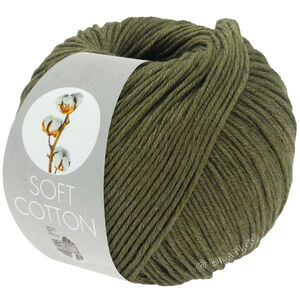 Lana Grossa SOFT COTTON | 50-mörk oliv