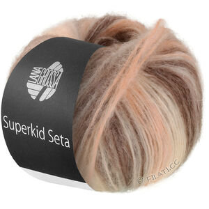 Lana Grossa SUPERKID SETA | 110-ljus beige/persika/lax/gråbrun