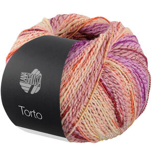 Lana Grossa TORTO | 06-blekgul/lila/vinröd/orange/rosa/gul/lax