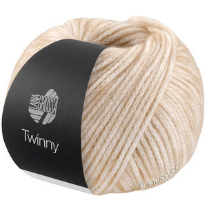 Lana Grossa TWINNY | 01-ljus beige/sandbeige