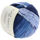 Lana Grossa WAKAME Uni/Print (Linea Pura) | 103-ljus blå/jeans/marin