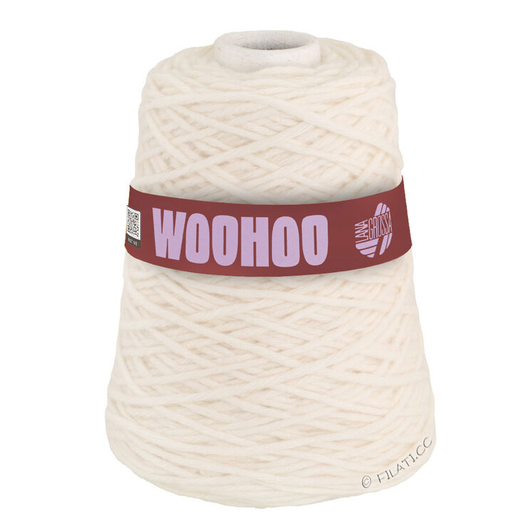 Lana Grossa WOOHOO 200g | 01-råvit