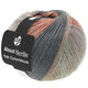 Lana Grossa MEILENWEIT 100g Yak Colorblock (ABOUT BERLIN) | 637-taupe/grå/grårosa/orange/mörk grå melerad