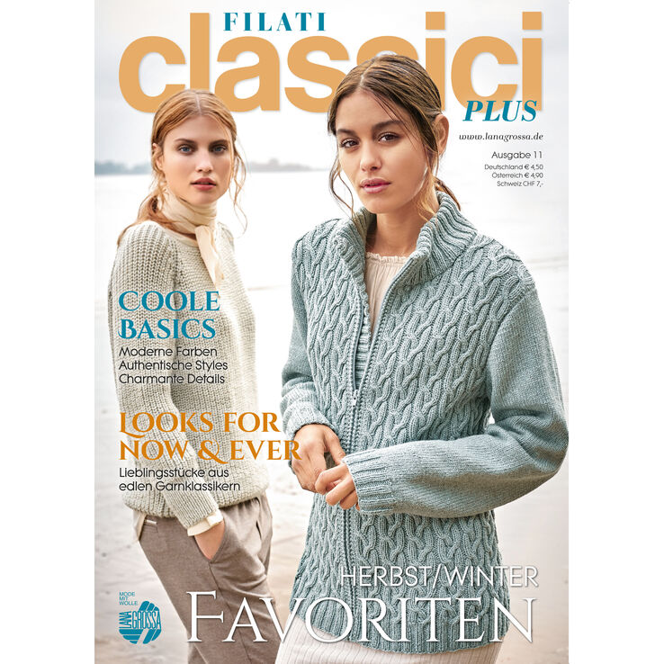 FILATI CLASSICI Udgave 11 (DK) - Magasin (DE) + Beskrivningar (DK) från Lana Grossa
