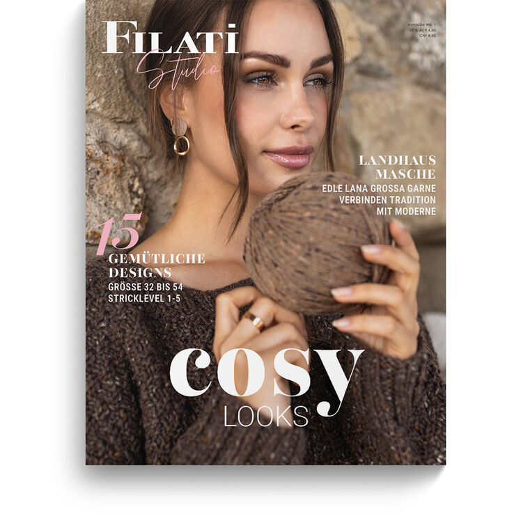 Cosy Looks No. 1 - Magasin (DE) + Strikkeopskrifter (SE) från FILATI Studio