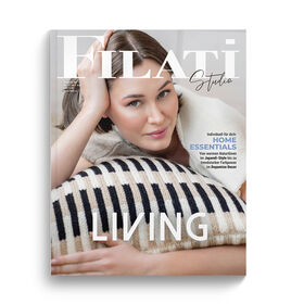 LIVING No. 1 - Magasin (DE) + Strikkeopskrifter (SE) från FILATI Studio