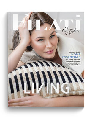 LIVING No. 1 - Magasin (DE) + Strikkeopskrifter (SE)