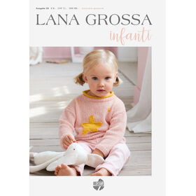 INFANTI No. 18 - Magasin (DE) + Beskrivningar (DK) från Lana Grossa