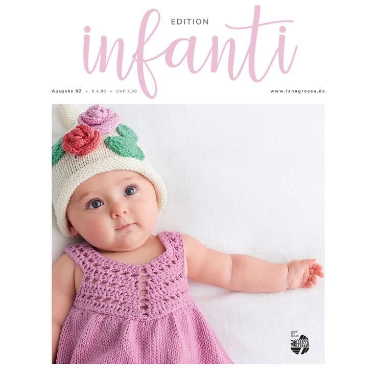 INFANTI EDITION No. 2 - Magasin (DE) + Beskrivningar (DK) från Lana Grossa