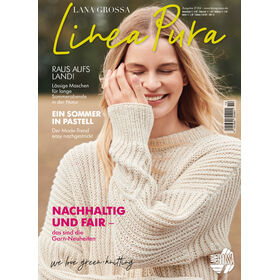 LINEA PURA No. 14 -  Magasin (DE) + Beskrivningar (DK) från Lana Grossa