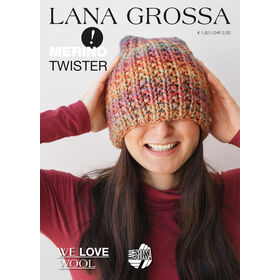 MERINO TWISTER Booklet - German Edition från Lana Grossa